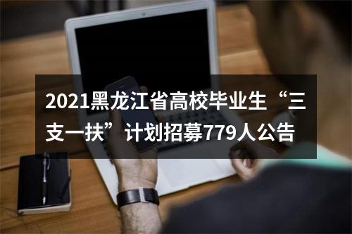 2021黑龙江省高校毕业生“三支一扶”计划招募779人公告 图片